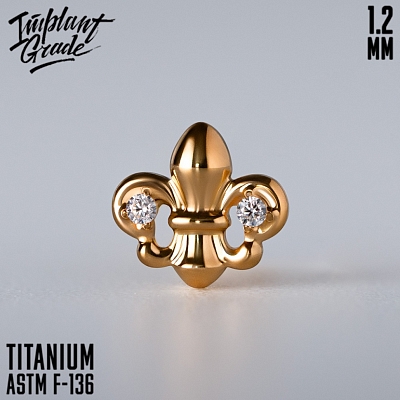 Накрутка Royal Lily Gold 1.2 мм